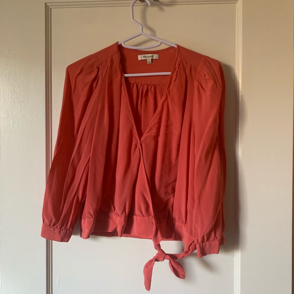 Madewell Salmon Top